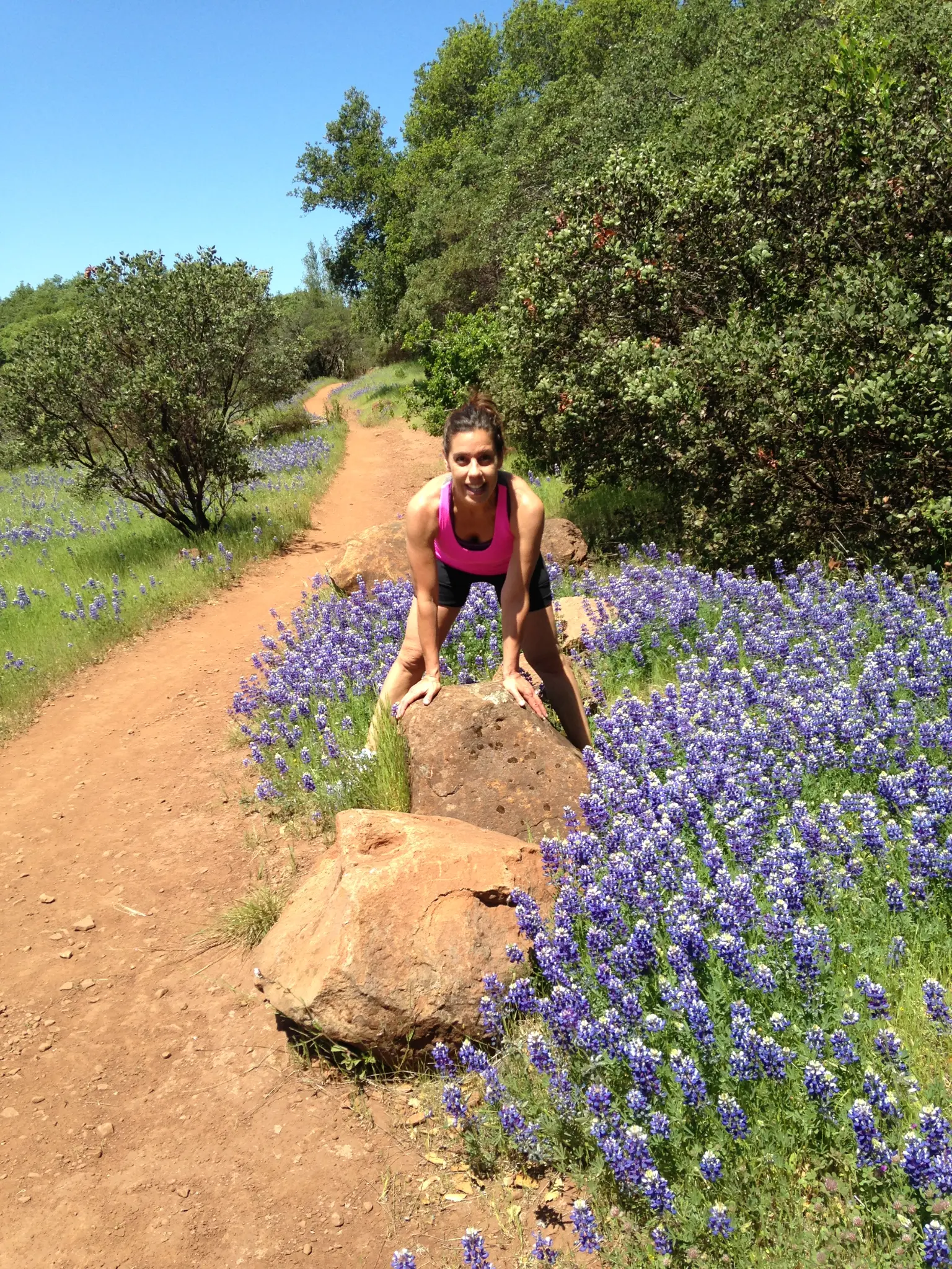 Trail running adventures